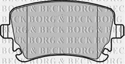 BORG & BECK bbp1930 -  Комплект тормозных колодок, дисковый тормоз